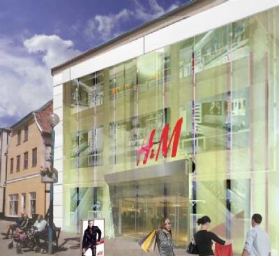 Forslag til Facade H&M i Naksov